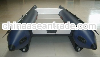 speed inflatable boat with aluminum floor