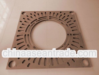 square plastic tree grating