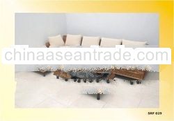 Woven sofa