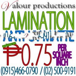 ANTI-UV LAMINATION