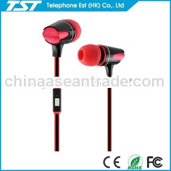 very cheap earphone 2013 design waterproof with mic