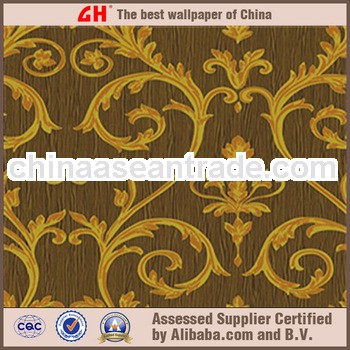 vinyl material home designer wallpaper textured adult wallpaper