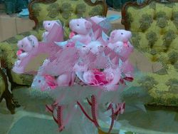 Bunga Telur Teddy Bear