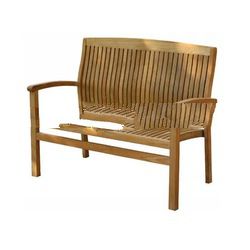 Teak Patio Furniture - Marley Stacking Bench