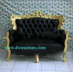 Baroque Living Room Sofa Furniture 2 Seater