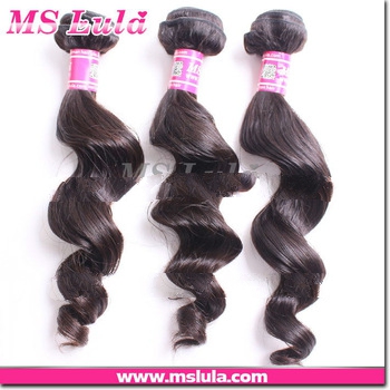 wave human brazilian hair weft easy clips expression hair extensions