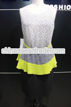women formal spot dress
