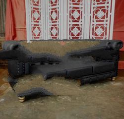 Chesterfield sofa 3 seater of European Chesterfield Sofa furniture style