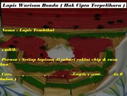 Kek Lapis Tradisional Warisan Bonda