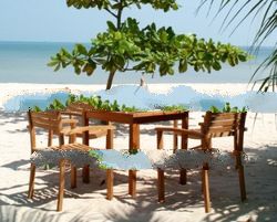 Teak Patio Arizona Set for outdoor furniture
