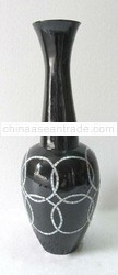 Lacquer vase