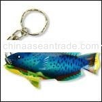KEYRING FISH akf - 013 Airbrush handcraft