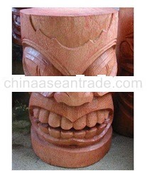 Palm Tiki Statue sculpture figurine