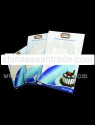 Eco-Friendly Retail Rectangular White Paper Doily